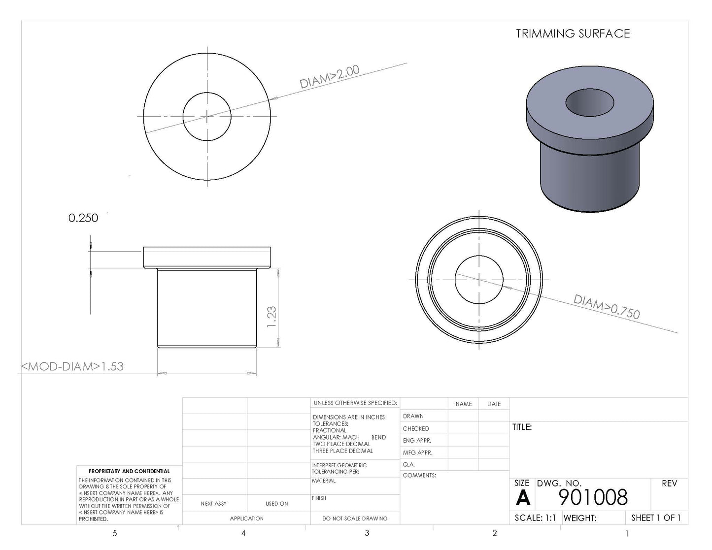 901008 BUSHING & SLEEVE COMBO